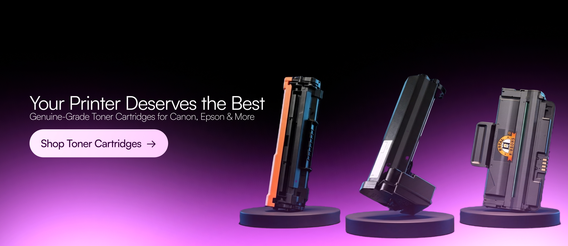 Royal Ribbons Printer Ink Promotion — Premium refill ink at unbeatable prices. Compatible with all major printer brands. Order now for fast dispatch.