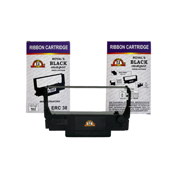 Epson ERC-38 Dot Matrix Ribbon Cartridge – Black